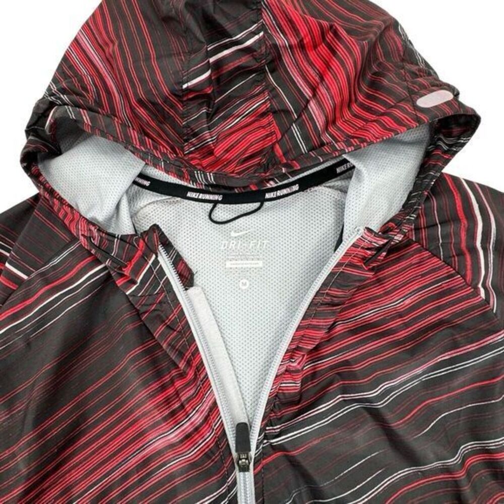 Nike Windrunner Hooded Jacket Draw‎ String Hood Full Zip Men's Medium - Picture 7 of 10